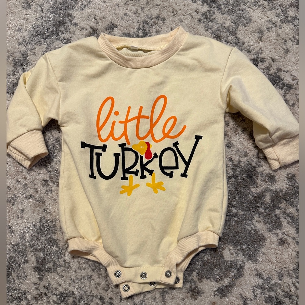 3-6mos Thanksgiving bubble